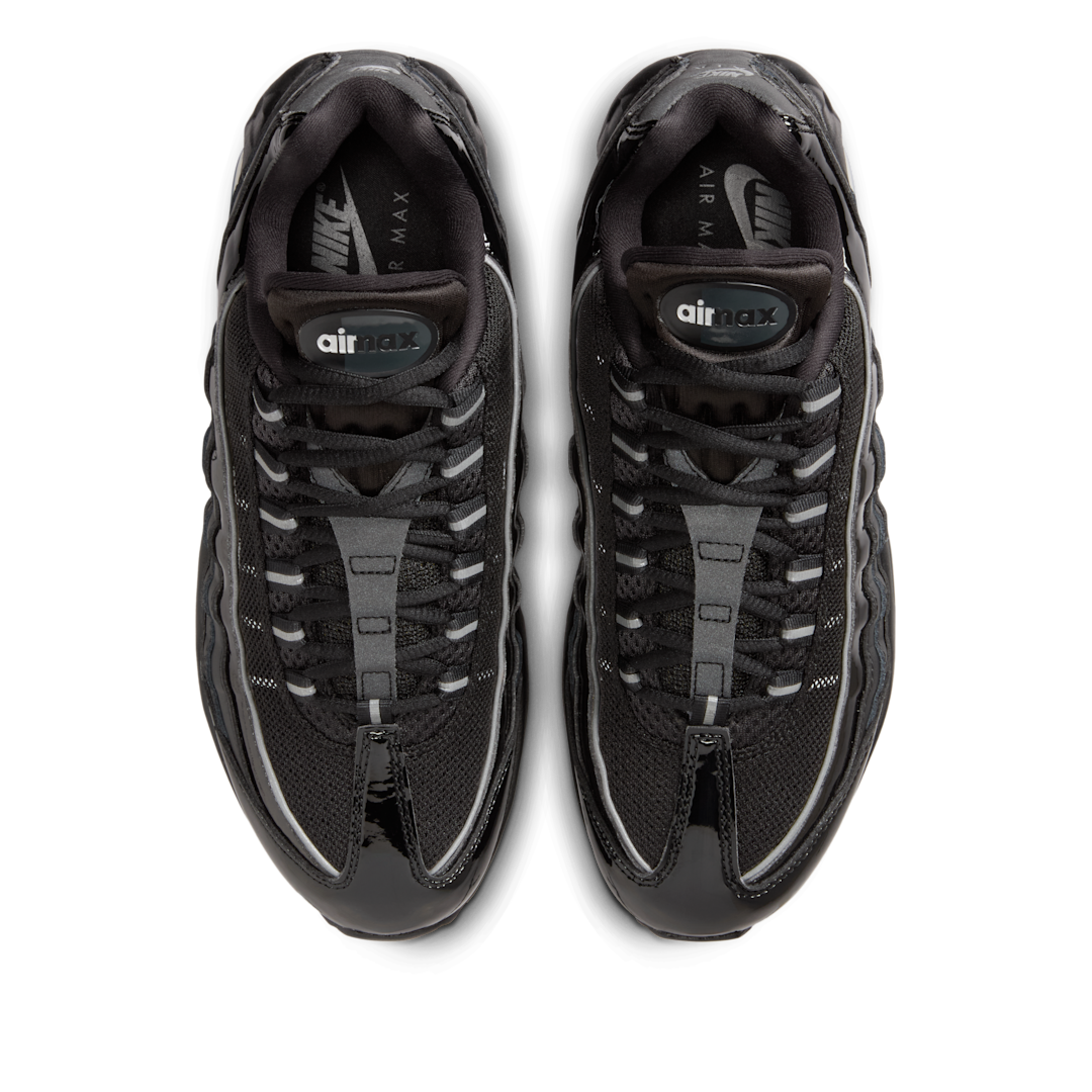 Nike Air Max 95 OG Big Bubble Black Patent, Black/Reflect Silver/White/Metallic Silver (IB6397-001)