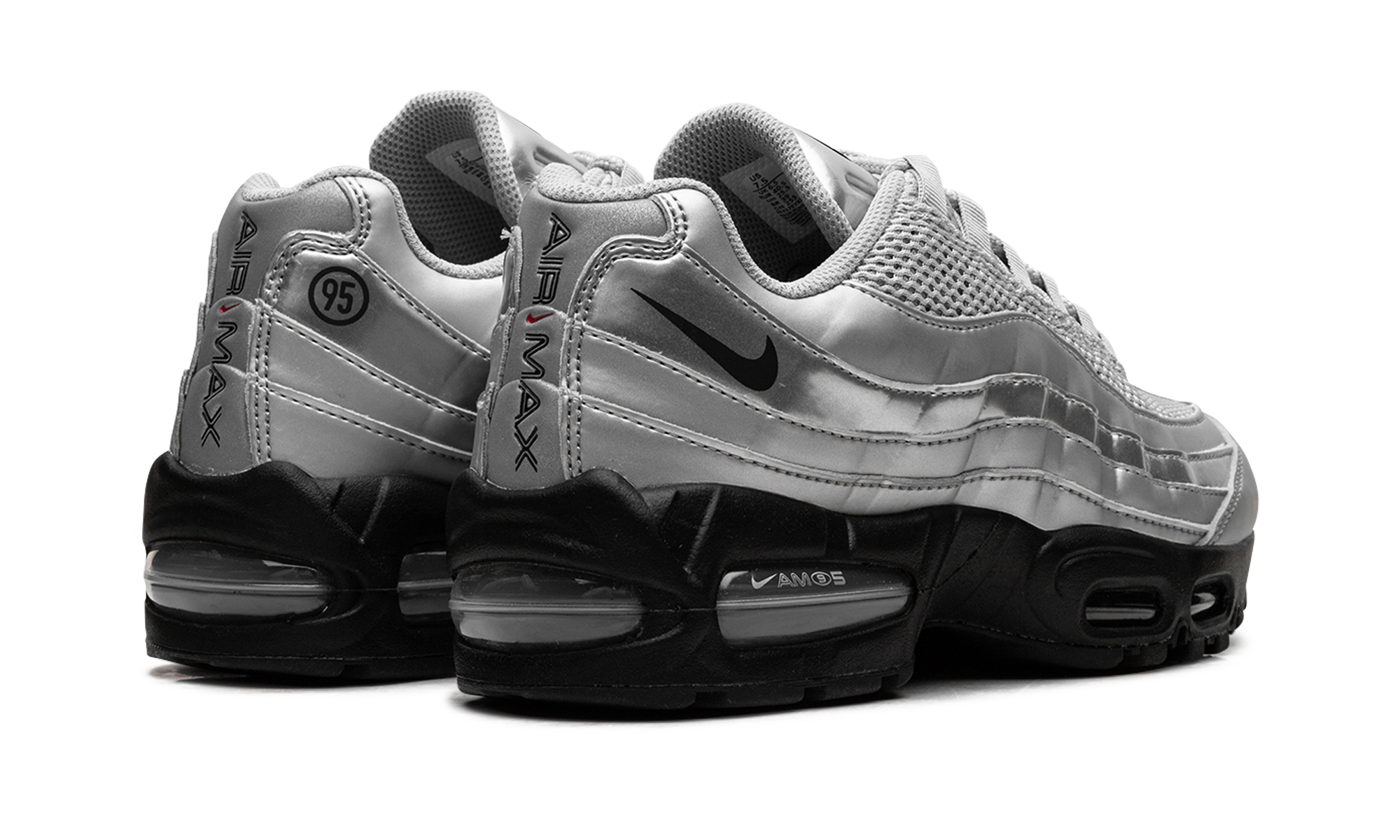 Nike Air Max 95 SE Big Bubble Total 90 Metallic Silver