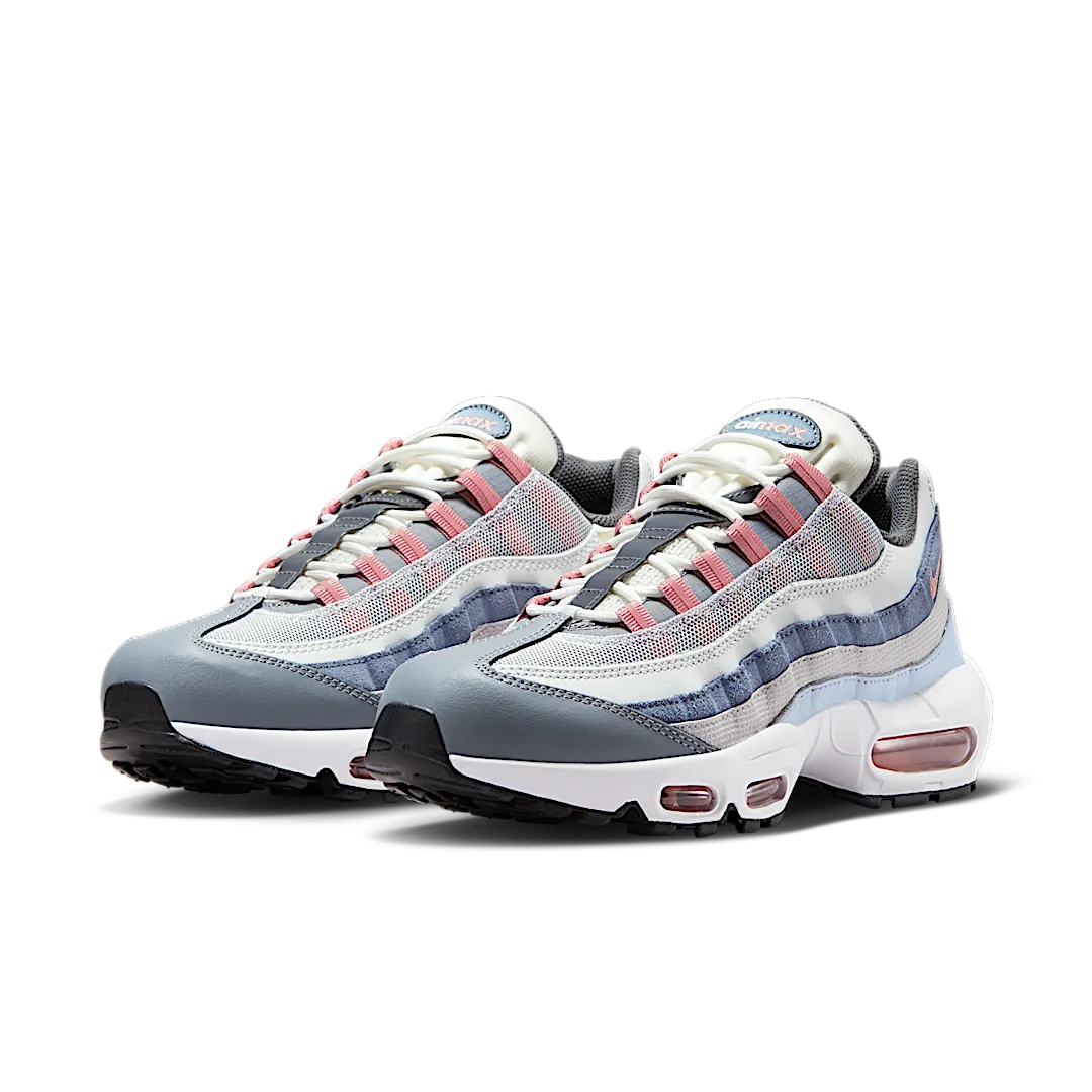 Nike Air Max 95 Vast Grey Red Stardust, Vast Grey/Red Stardust-White (DM0011-008)