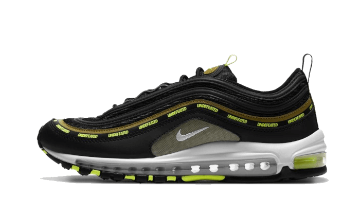 Nike Air Max 97 Undefeated Black Volt, Black/Volt/Militia Green (DC4830-001)