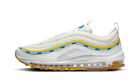 Nike Air Max 97 Undefeated UCLA, White/Gold/Light Blue (DC4830-100)