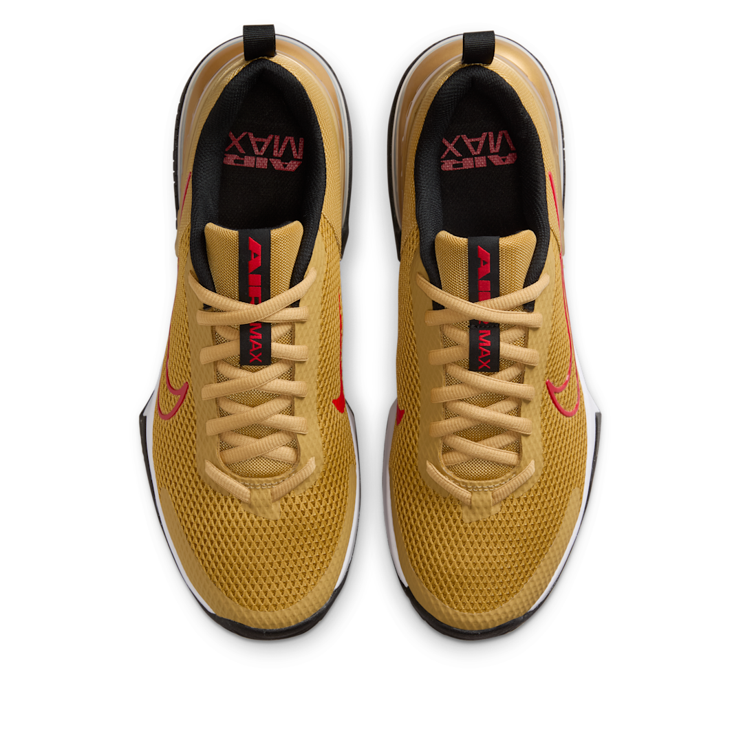 Nike Air Max Alpha Trainer 6 Gold Metallic University Red, Flat Gold/Metallic Gold/Black/University Red (FQ1833-700)