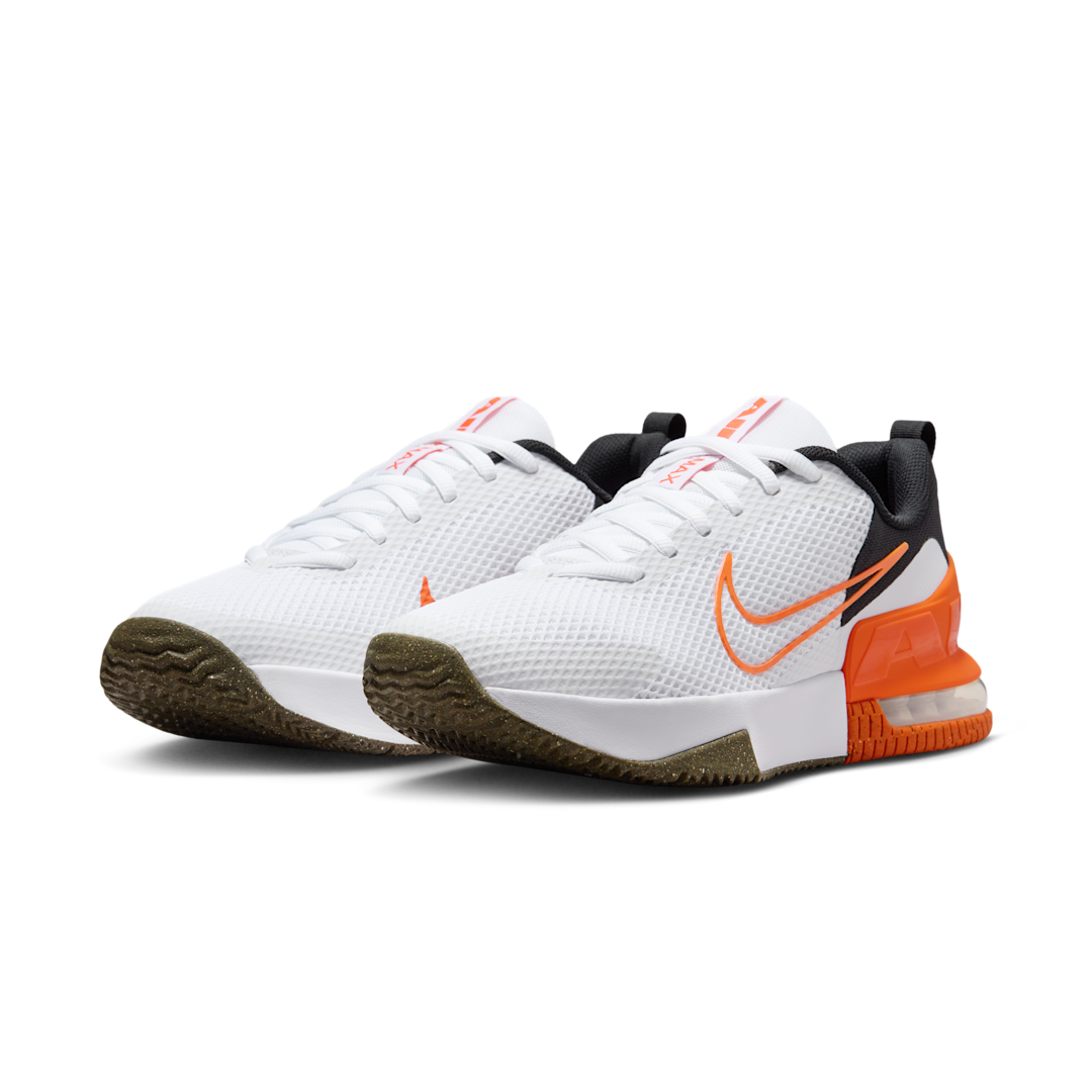 Nike Air Max Alpha Trainer 6 White Black Safety Orange, White/Black/Safety Orange (FQ1833-109)
