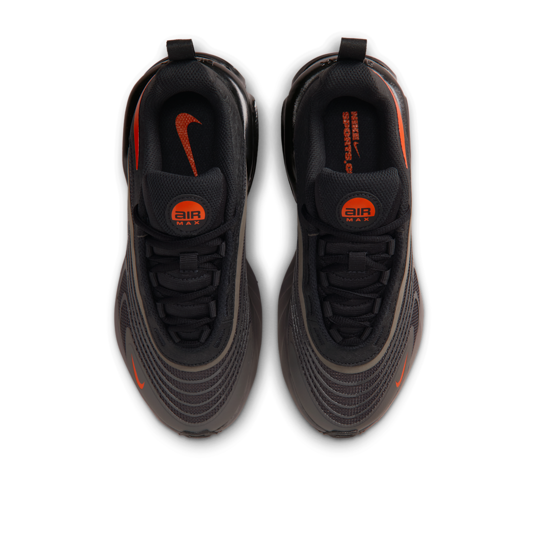 Nike Air Max Fire Medium Ash Black Orange, Medium Ash/Black/Team Orange (IF2622-200)