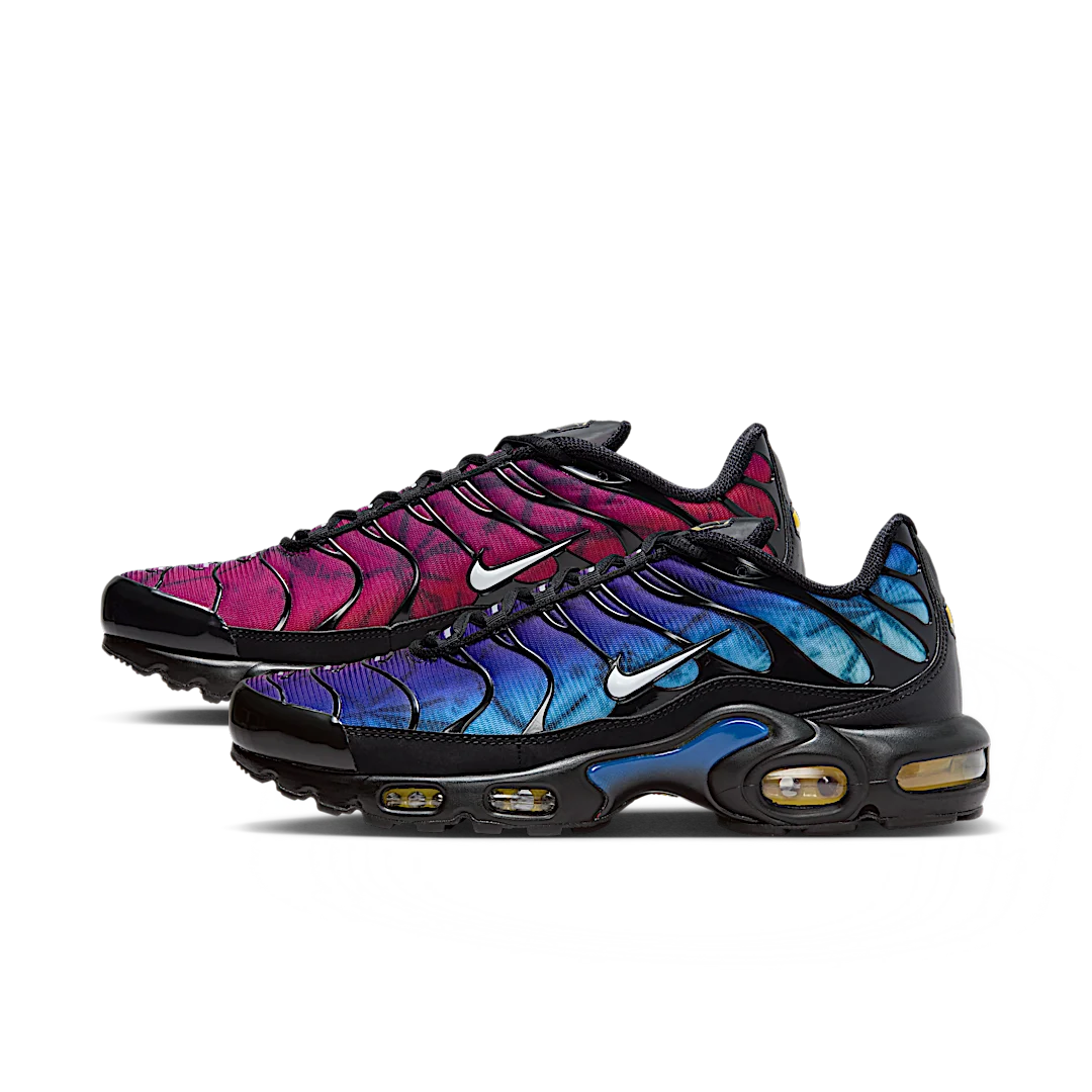 Nike Air Max Plus 25th Anniversary, Black/Black/Varsity Red/White (FV0393-001)