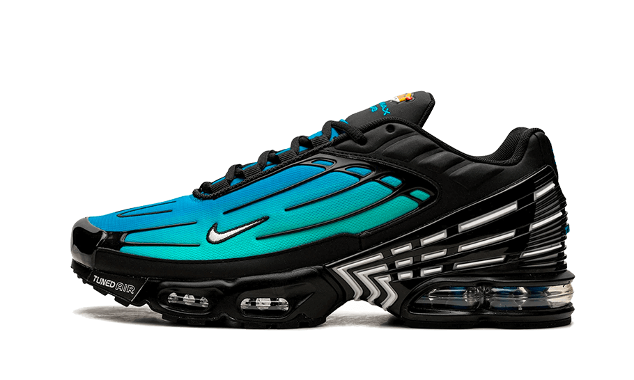 Nike Air Max Plus 3 Aqua Gradient, Black/Aqua (FQ2417-001)