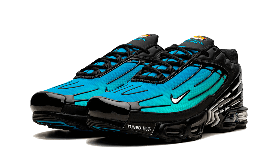 Nike Air Max Plus 3 Aqua Gradient, Black/Aqua (FQ2417-001)