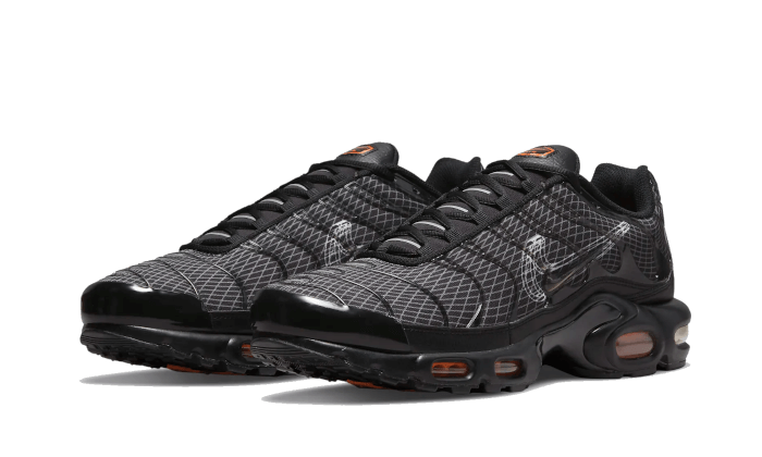 Nike Air Max Plus 3D Swoosh Black, Black/White/Orange (DR0138-001)