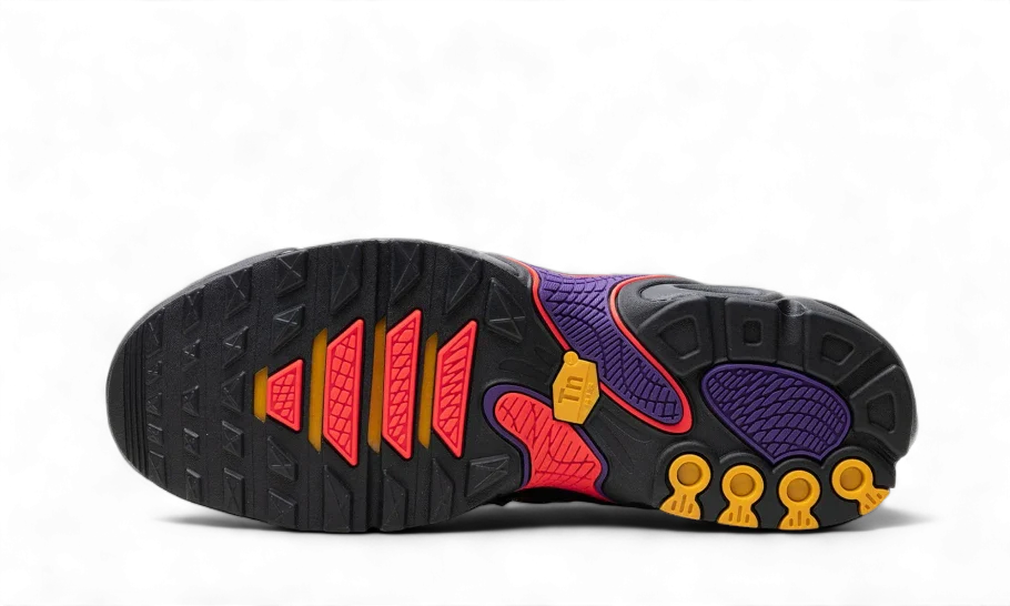 Nike Air Max Plus Drift All Day, Black/Field Purple/Laser Orange/Bright Crimson (FD4290-003)