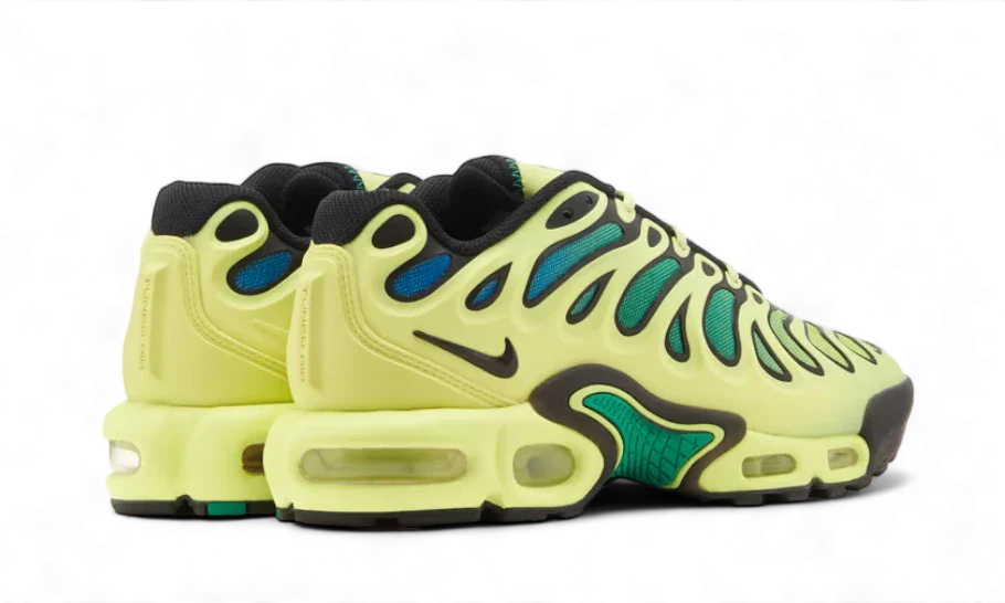 Nike Air Max Plus Drift Light Lemon Twist, Light Lemon Twist/Black/Stadium Green (FD4290-700)