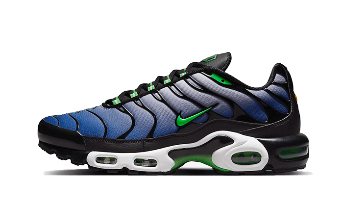 Nike Air Max Plus Icons Deep Royal Scream Green, Black/White/Deep Royal/Scream Green (DX4326-001)