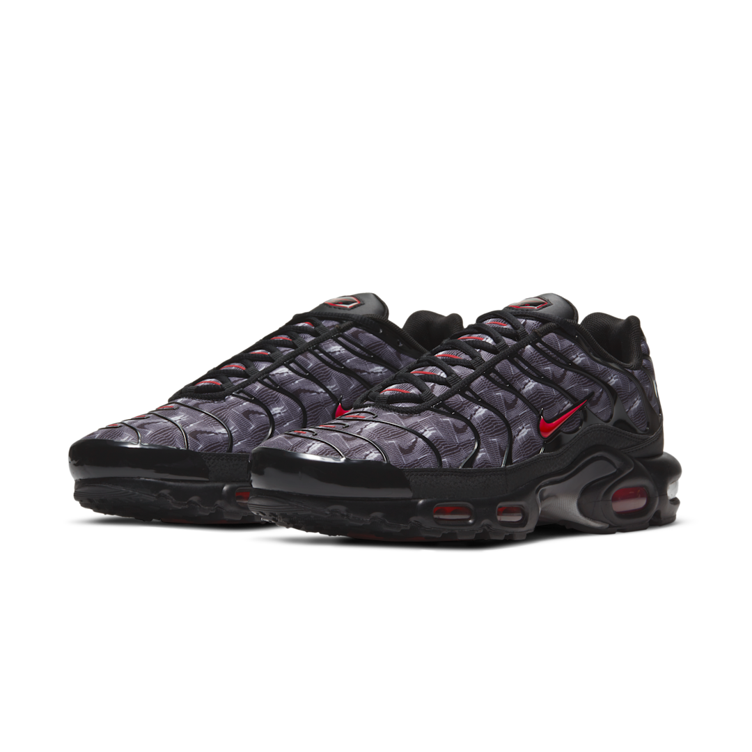 Nike Air Max Plus Topography Pack, Black/Dark Grey/Burgundy (DJ0638-001)