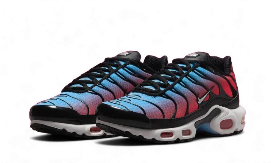 Nike Air Max Plus University Blue Light Crimson, Black/University Blue/Light Crimson/Metallic Silver (HF5386-001)