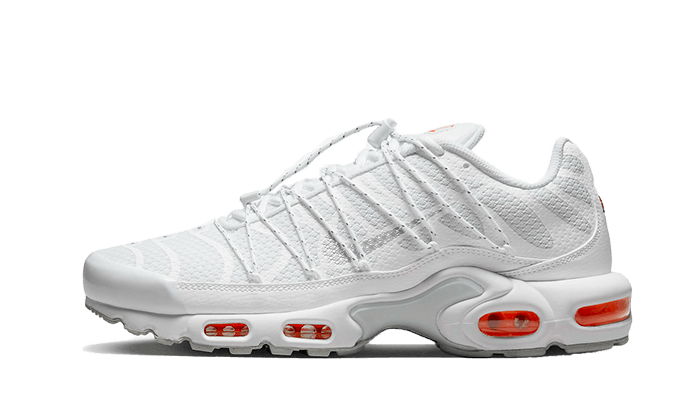 Nike Air Max Plus Utility Safety Orange Pure Platinum, White/Safety Orange/Pure Platinum (FJ4232-100)