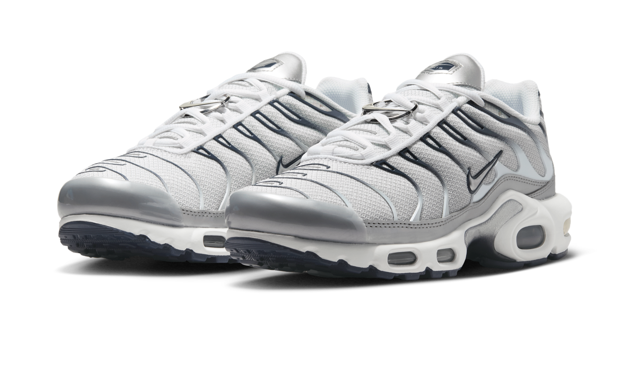 Nike Air Max Plus White Ashen Slate Metallic Silver