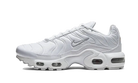 Nike Air Max Plus White Metallic Silver, White/Metallic Silver-White (CW7044-100)