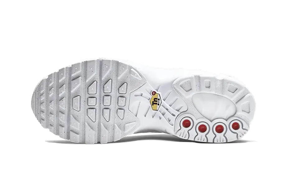 Nike Air Max Plus White Metallic Silver, White/Metallic Silver-White (CW7044-100)