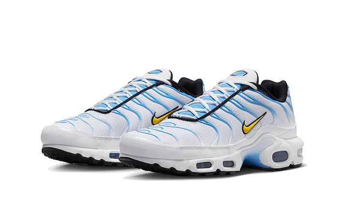 Nike Air Max Plus White University Blue Gold, White/University Blue/Black/University Gold (DM0032-101)