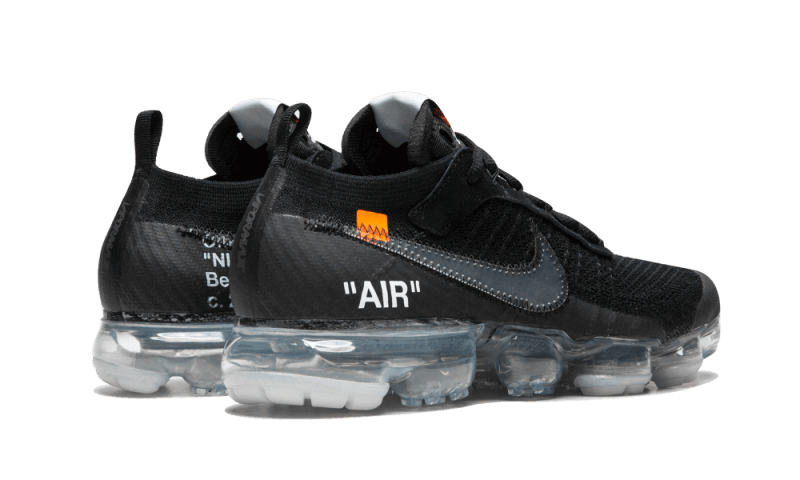 Nike Air VaporMax Off-White Black (2018), Black/Total Crimson-Clear (AA3831-002)