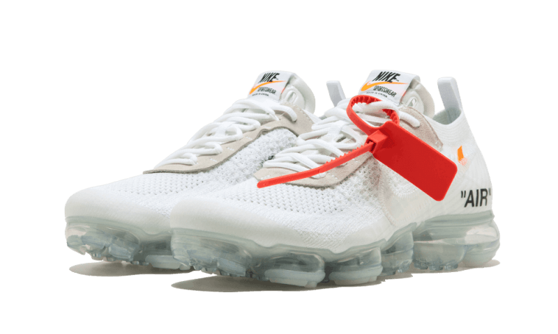 Nike Air VaporMax Off-White (2018), White/Total Orange-Black (AA3831-100)