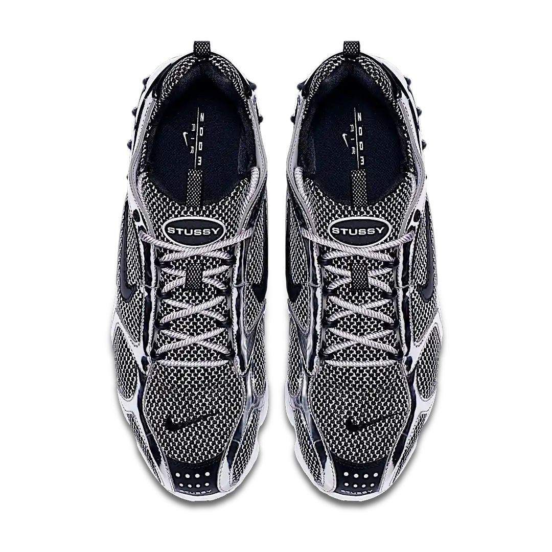 Nike Air Zoom Spiridon Cage 2 Stussy Pure Platinum, Pure Platinum/Black-White (CU1854-001)