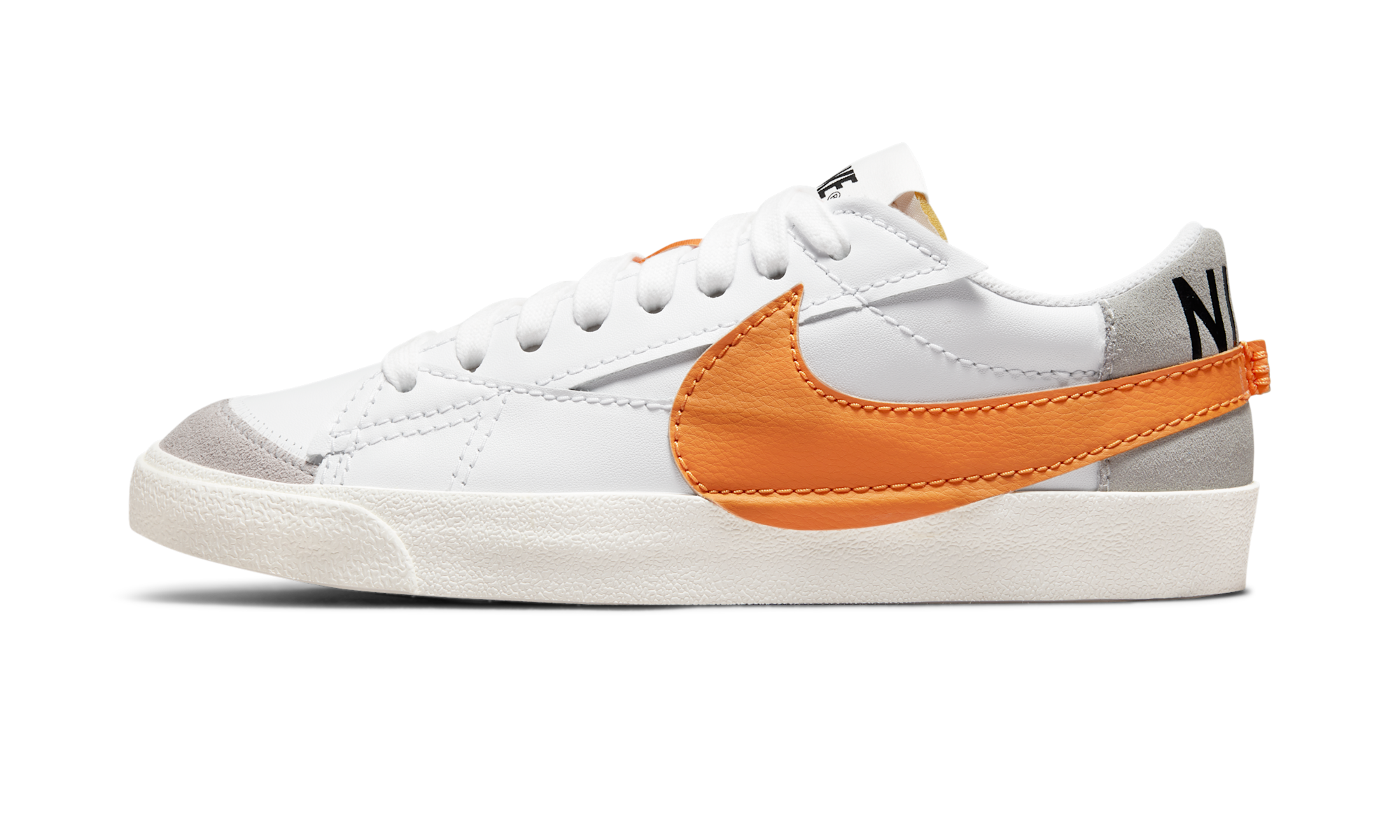 Nike Blazer Low 77 Jumbo White Alpha Orange Sail