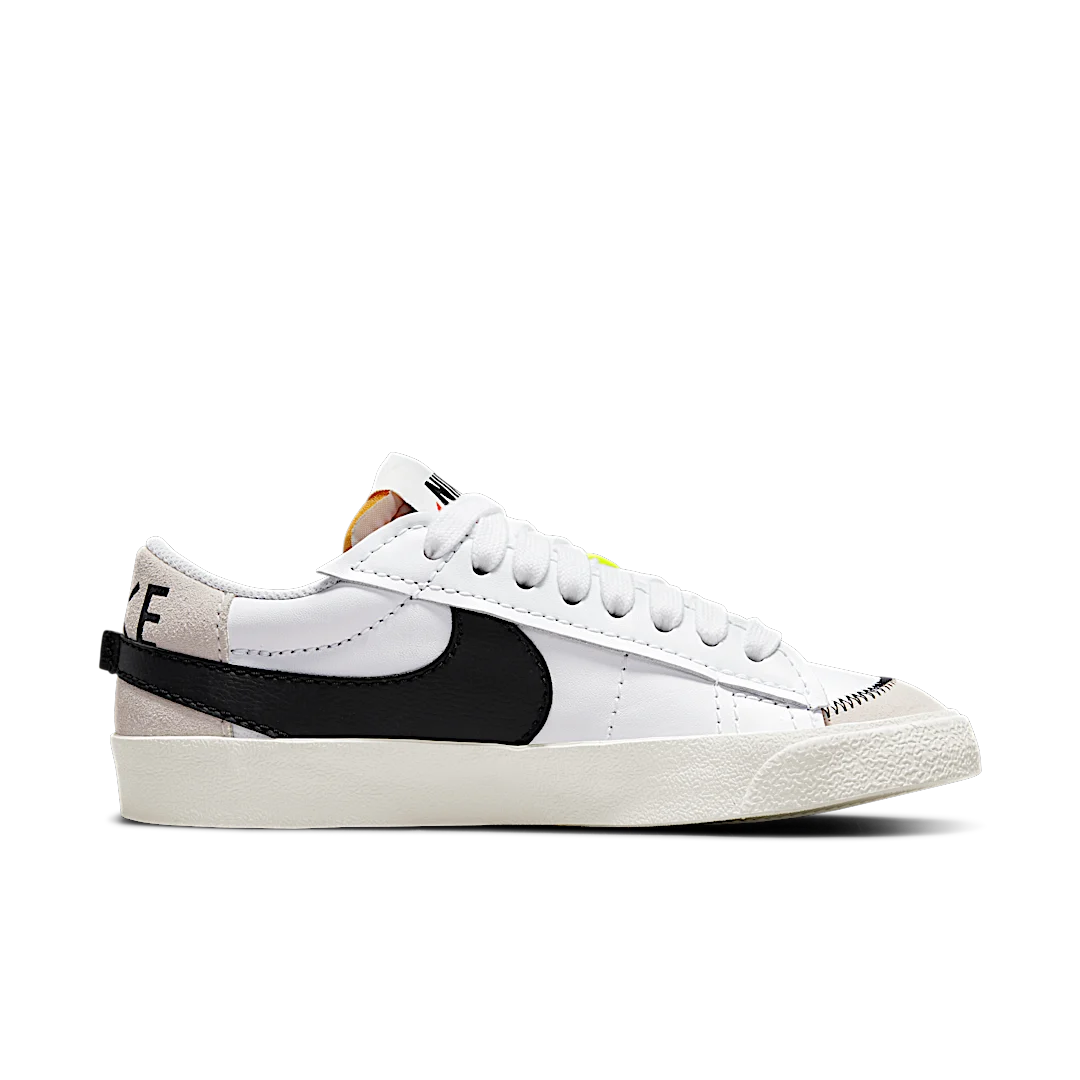 Nike Blazer Low 77 Jumbo White Black Sail, White/White/Sail/Black (DQ1470-101)