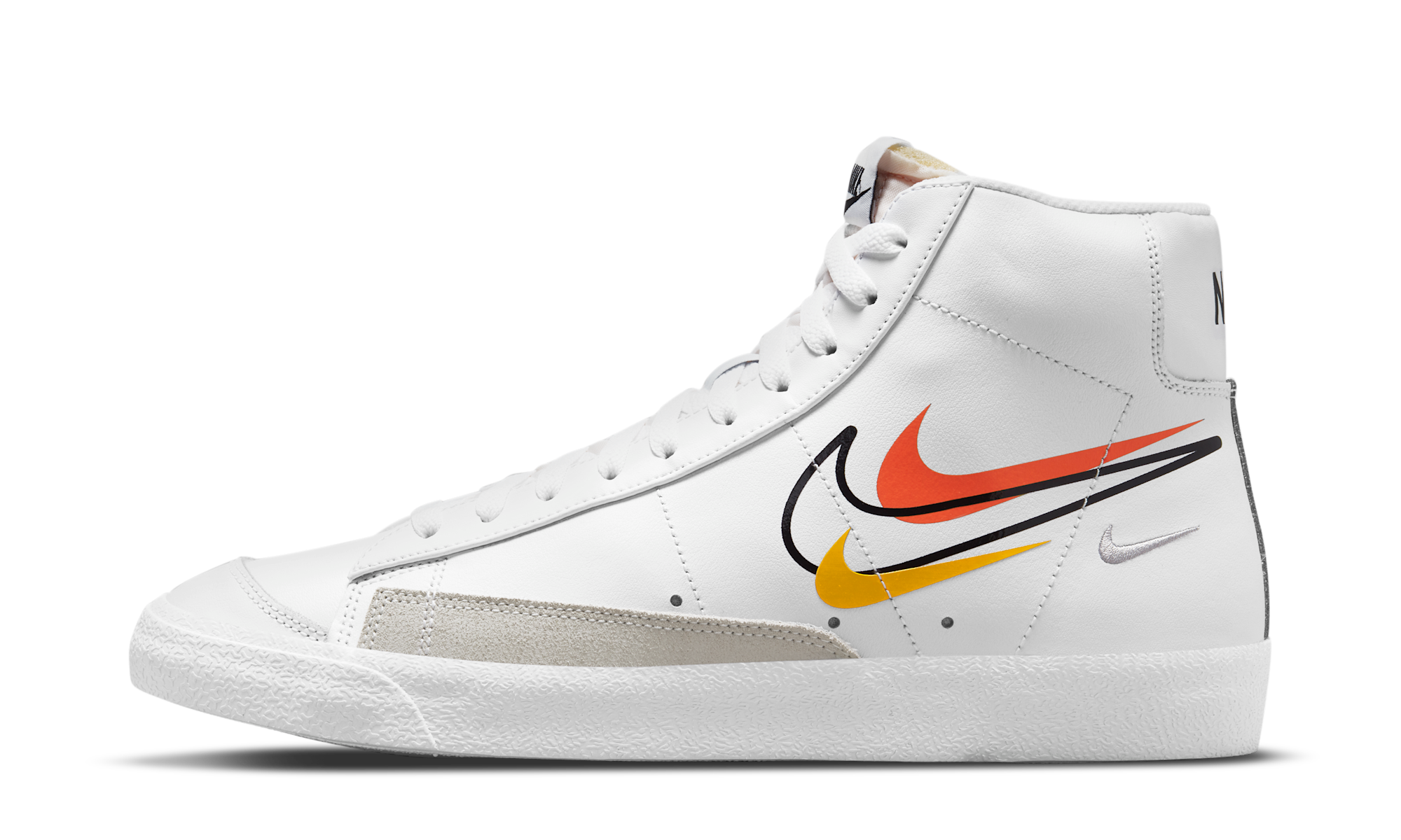 Nike Blazer Mid 77 Multi-Swoosh White