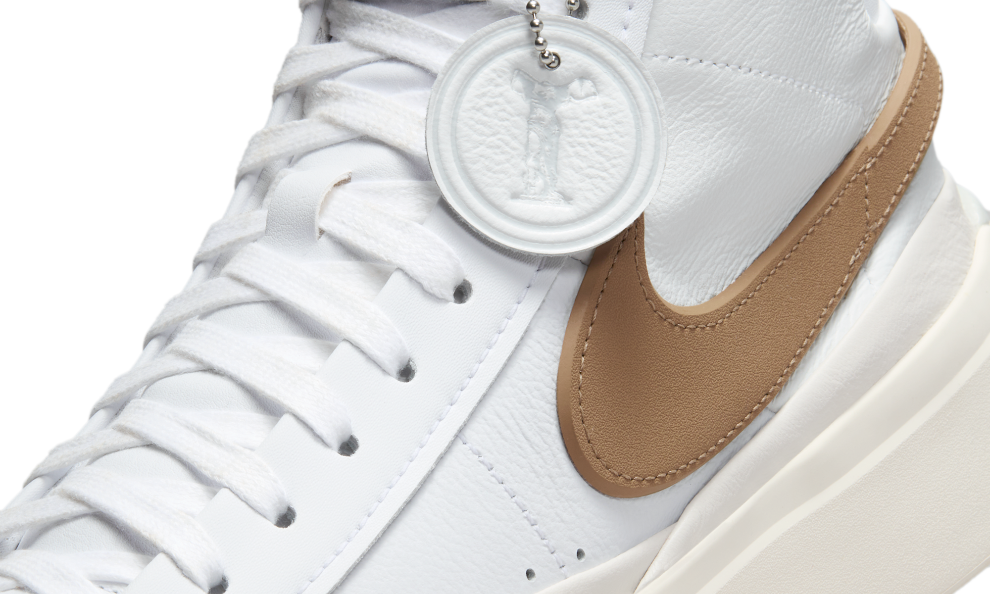 Nike Blazer Phantom Mid White Khaki