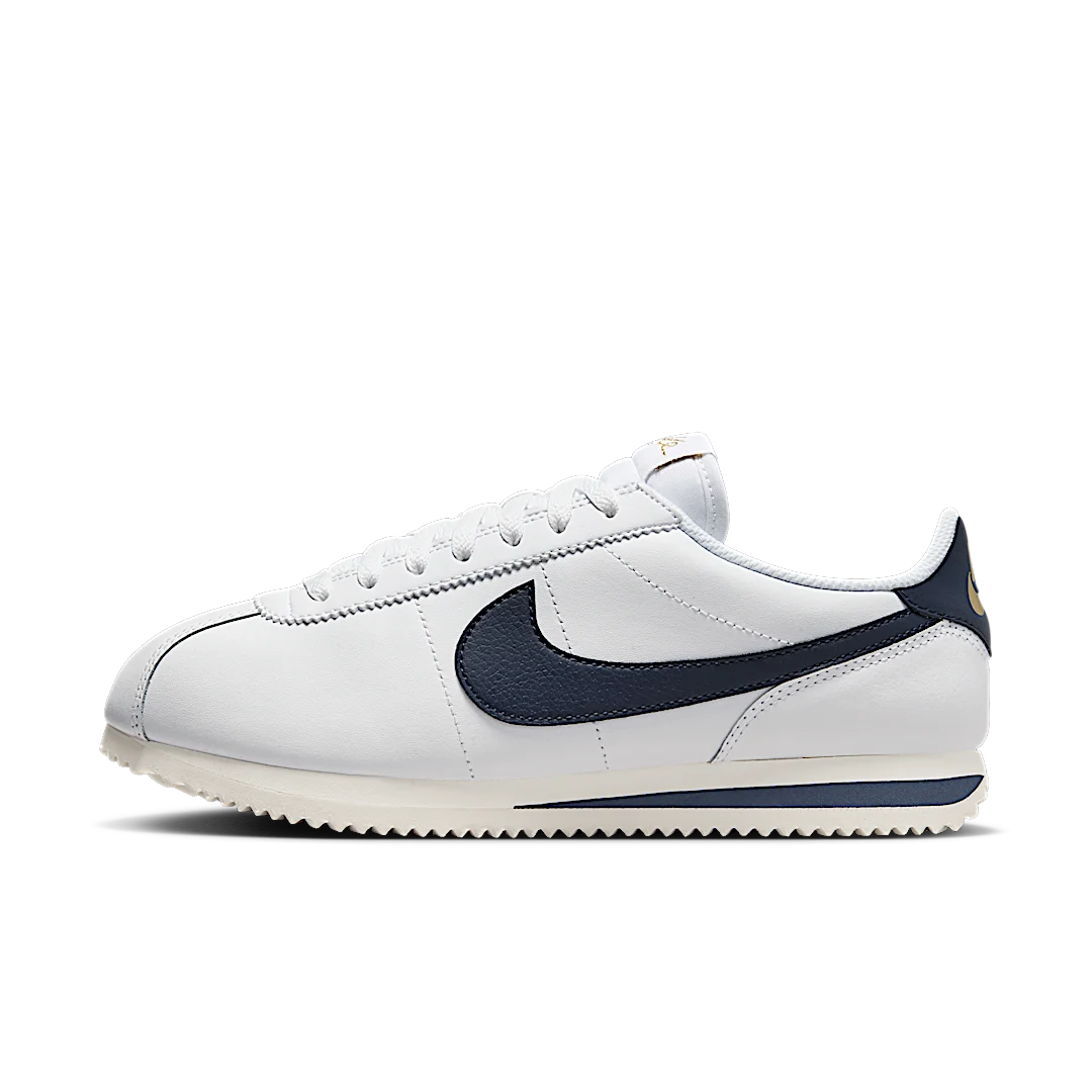 Nike Cortez Olympic, White/Sail/Metallic Gold/Obsidian (HJ9343-100)