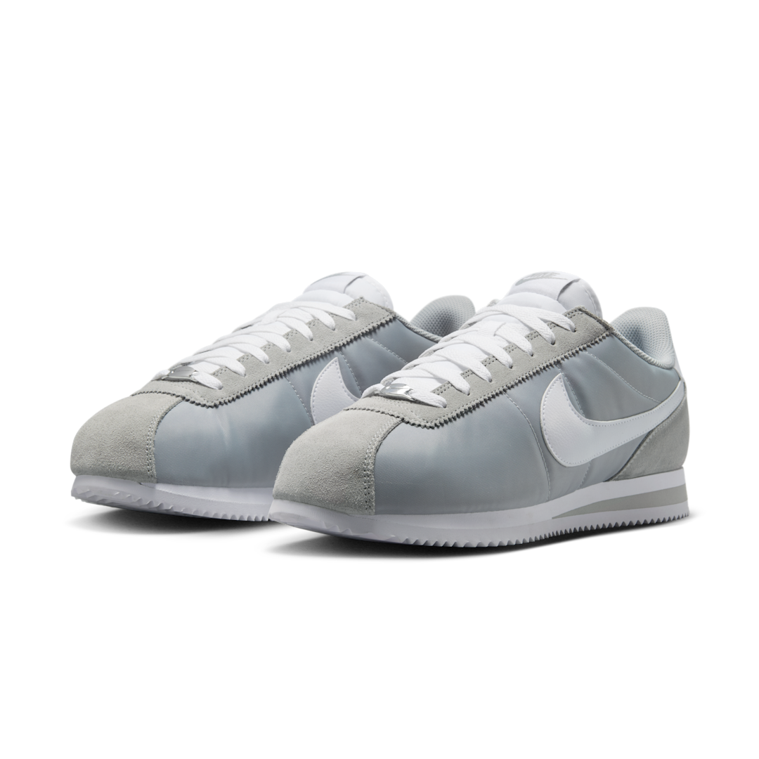 Nike Cortez Textile Flat Silver White