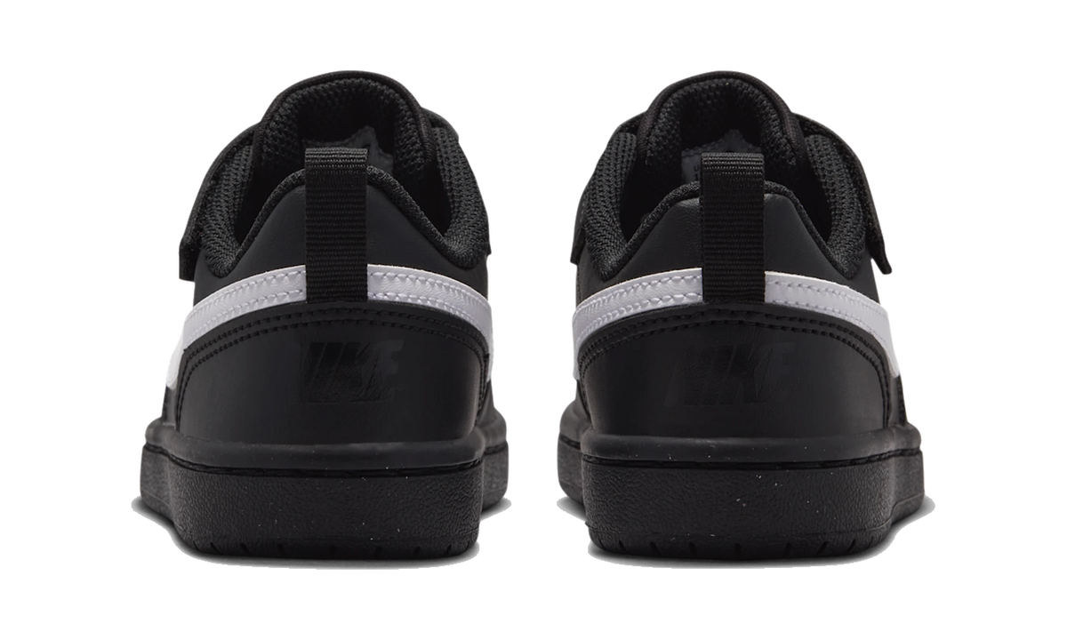 Nike Court Borough Low Recraft Black White Black (PS)
