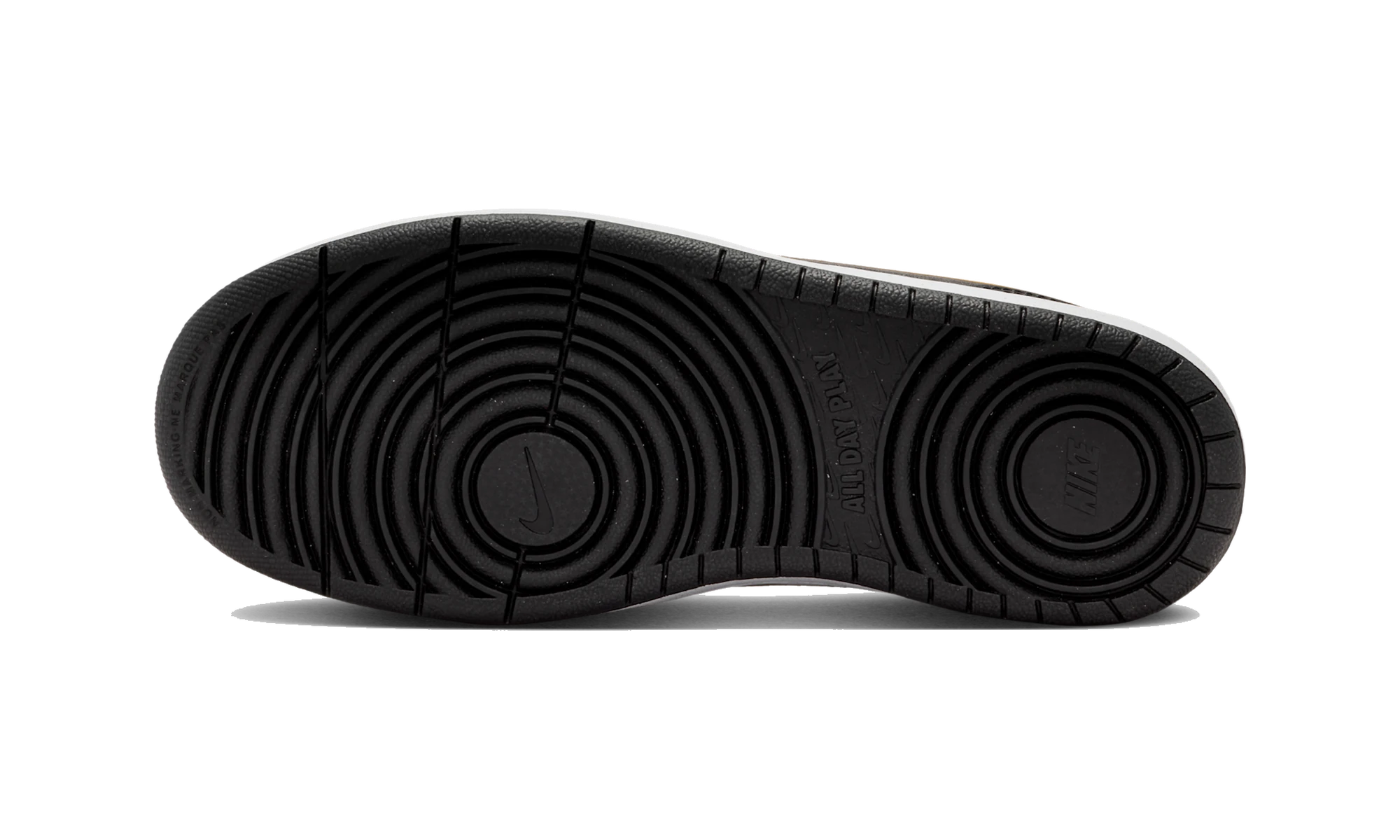 Nike Court Borough Low Recraft Black White Metallic Gold