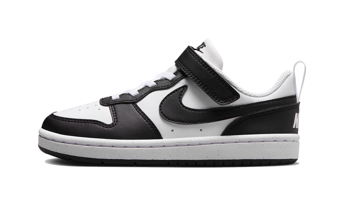 Nike Court Borough Low Recraft Black White (PS)