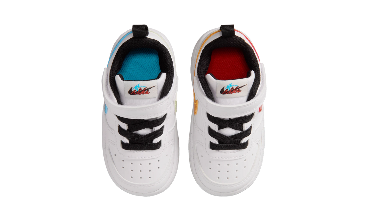 Nike Court Borough Low White Multi-Color (TD)