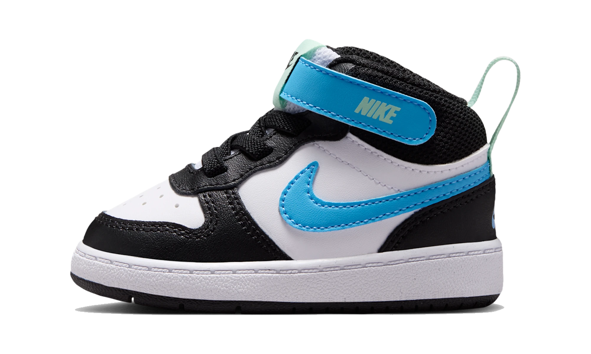 Nike Court Borough Mid 2 TD White Black Arctic Green