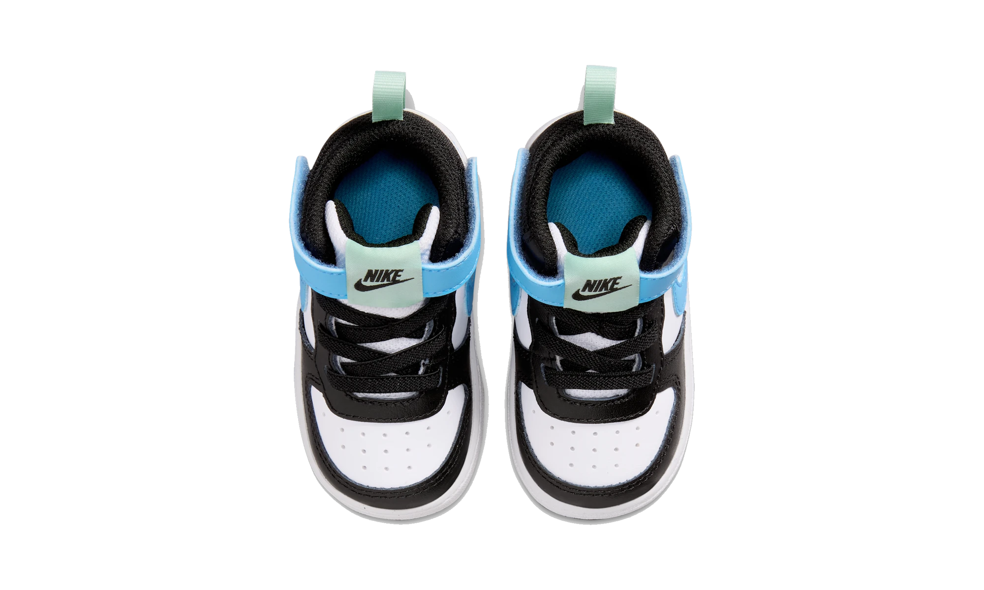Nike Court Borough Mid 2 TD White Black Arctic Green