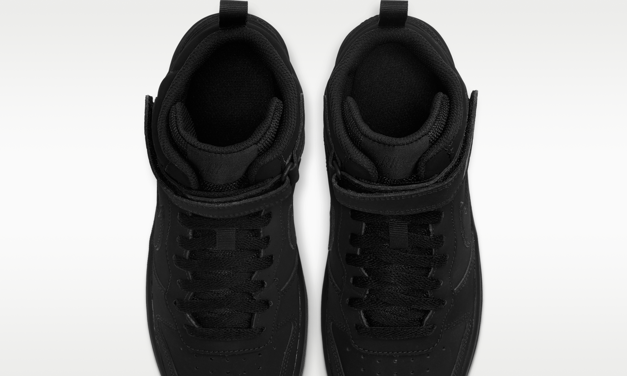 Nike Court Borough Mid 2 Triple Black