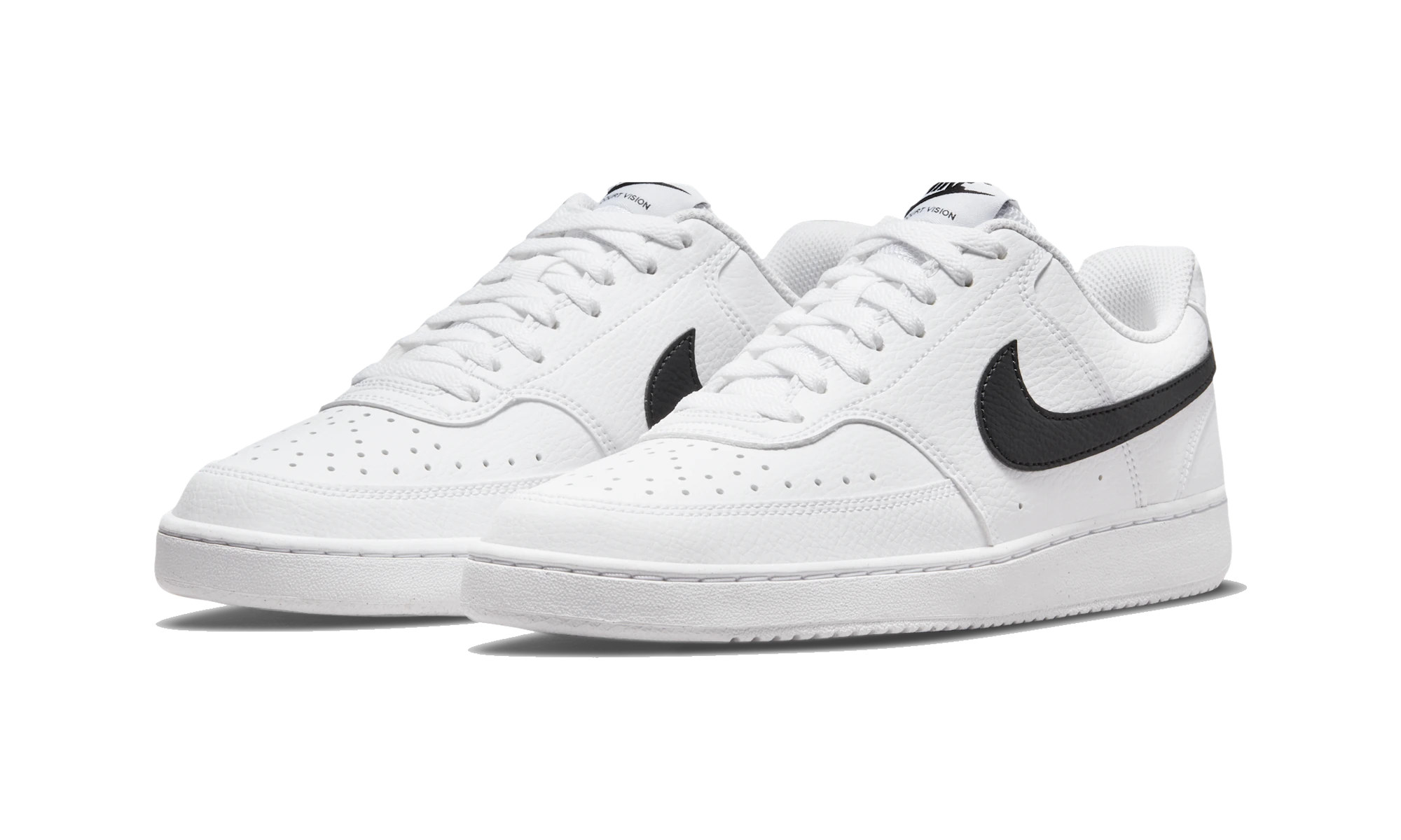 Nike Court Vision Low Next Nature White Black
