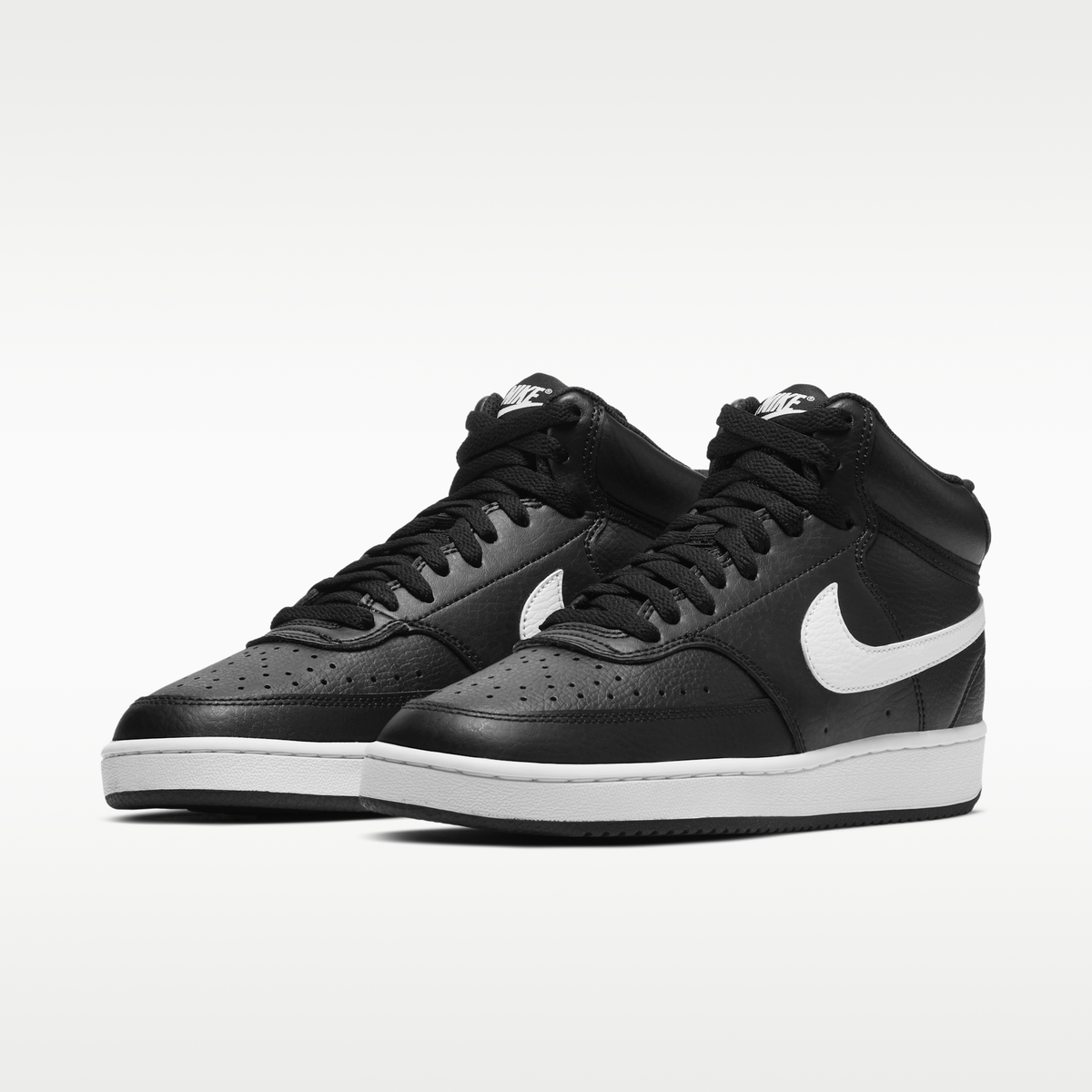 Nike Court Vision Mid Black White