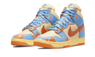 Nike Dunk High 1985 SP Orange Acid Wash, Safety Orange/Team Orange (DD9404-800)