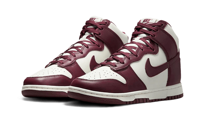 Nike Dunk High Burgundy Crush, Burgundy Crush/Burgundy Crush-Sail (DD1869-601)