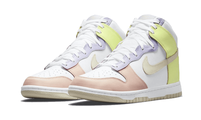 Nike Dunk High Cashmere, White/Cashmere-Light Lemon Twist (DD1869-108)