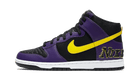 Nike Dunk High EMB Lakers, Black/Court Purple/Varsity Yellow (DH0642-001)