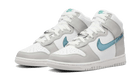 Nike Dunk High FLS, White/Light Grey/Teal Metallic (DR7855-100)