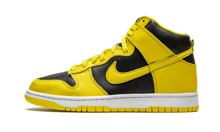 Nike Dunk High Iowa (2020), Black/Varsity Maize (CZ8149-002)