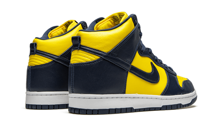 Nike Dunk High Michigan (2020), Varsity Maize/Midnight Navy-Midnight Navy (CZ8149-700)