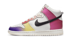 Nike Dunk High Multi-Color Gradient, Summit White/Black/Team Red/Gym Red (FD0802-100)