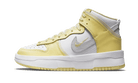 Nike Dunk High Up Light Lemon Yellow, White/Photon Gray-Light Lemon Yellow-Green-Coconut Milk White (DH3718-105)