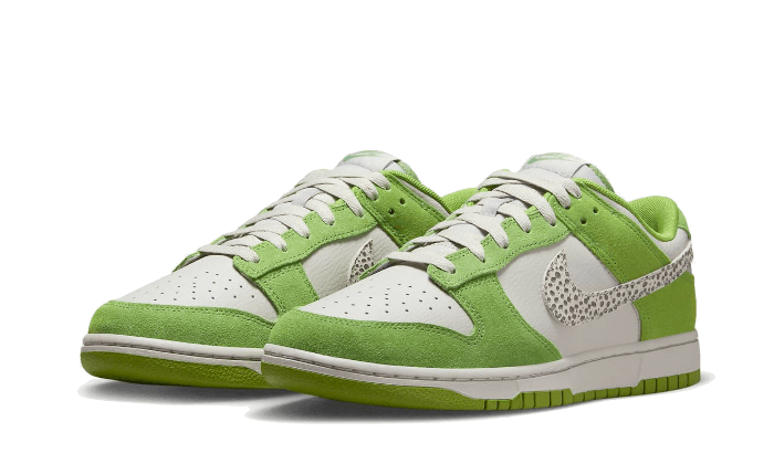 Nike Dunk Low AS Safari Swoosh Chlorophyll, Chlorophyll/Light Iron Ore-Cave Stone (DR0156-300)